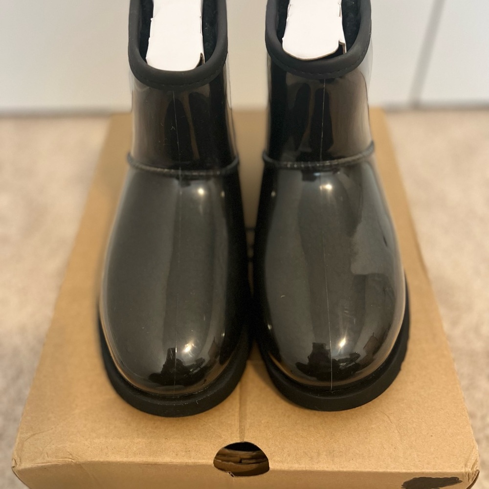 Womens Clear Mini Uggs